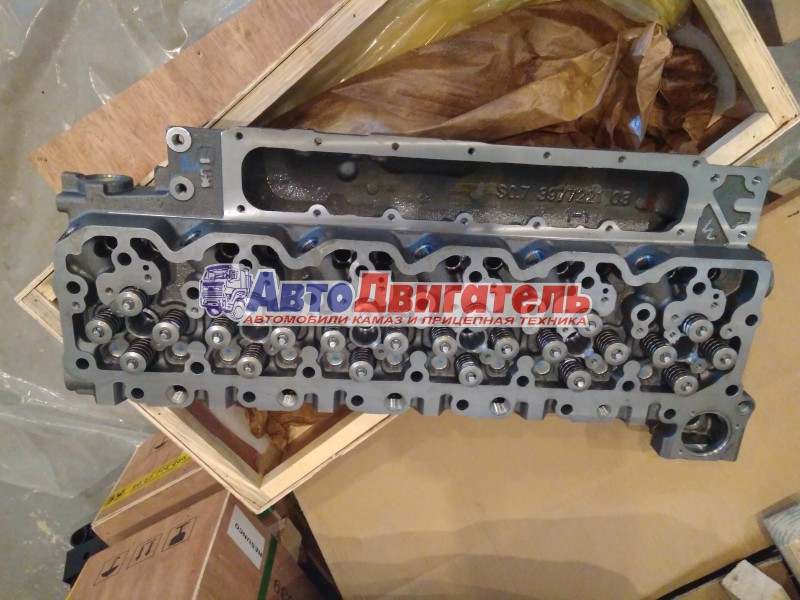Головка блока цилиндров в сборе 4936081, 3977225,3977221 Cummins 6ISBe,ISDe V=5.9,6.7 Камминз-Кама