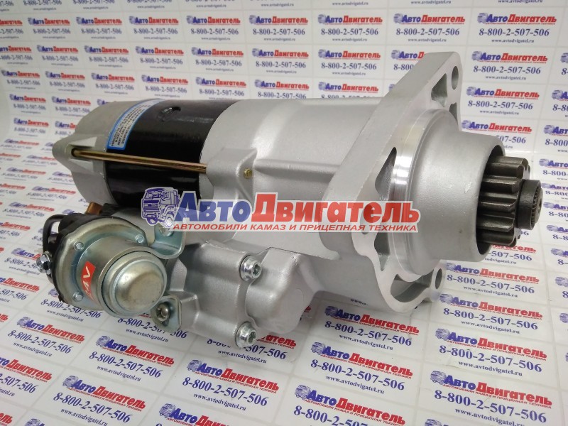 Стартер открытый 5256984, 3415538 24V 7.5kw 12зуб Cummins ISLe,L Prestolaite
