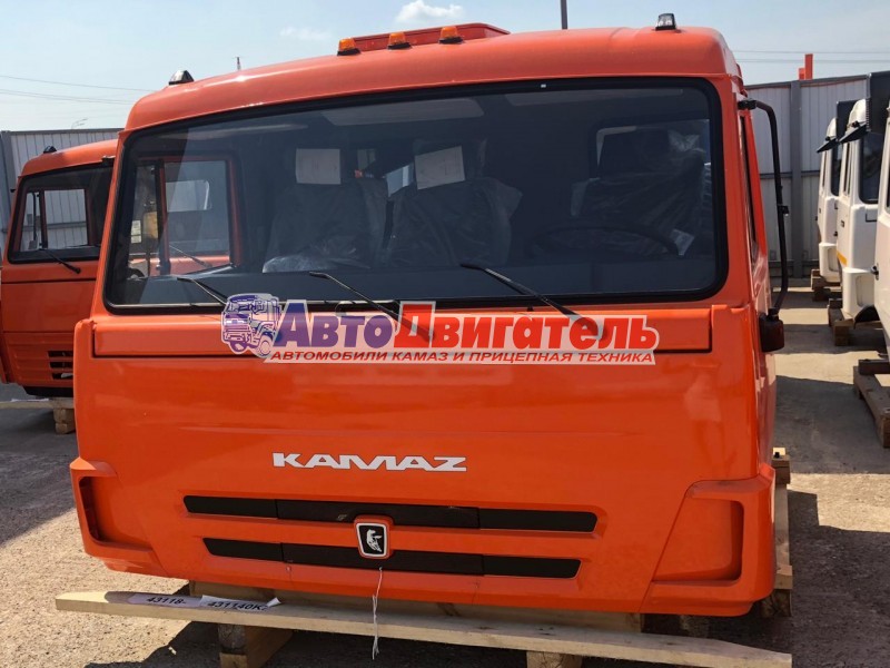 Кабина КамАЗ 43118-5099549-10 с высокой крышей, со спальным местом КамАЗ ПАО КамАЗ